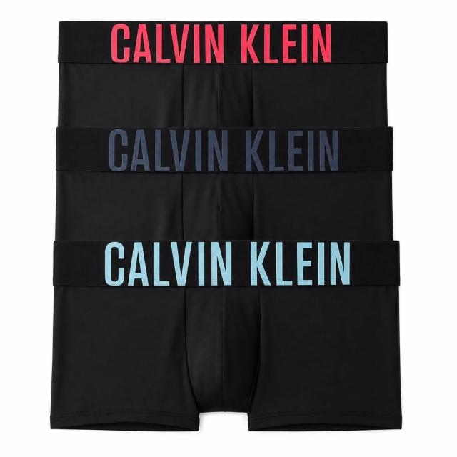 【CALVIN KLEIN】CK男內褲 超細纖維INTENSE POWER四角內褲 3件組(多款任選)