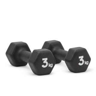 【adidas 愛迪達】六角健身啞鈴(3kg/2入)
