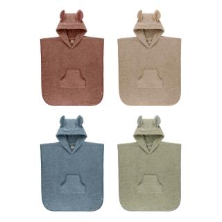 【BIBS】Poncho Towel Kangaroo 袋鼠斗篷浴巾(原裝進口公司貨)