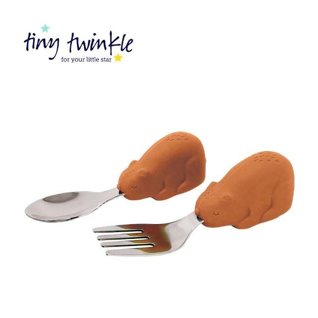 【Tiny Twinkle】美國 兒童安心學習餐具組(多款可選/叉匙組/湯叉組/叉子/湯匙)