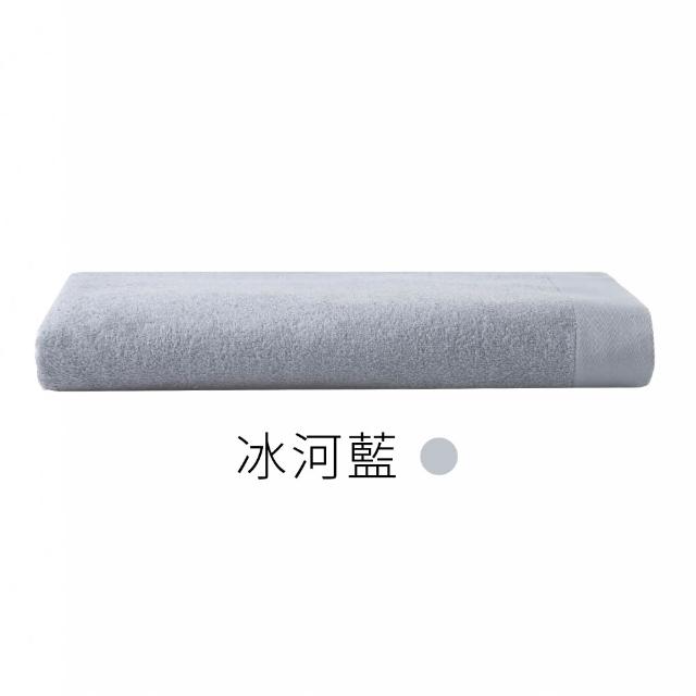 【朵舒】100%美國棉飯店加大浴巾超值四件組(多用途掛環設計/mo選)