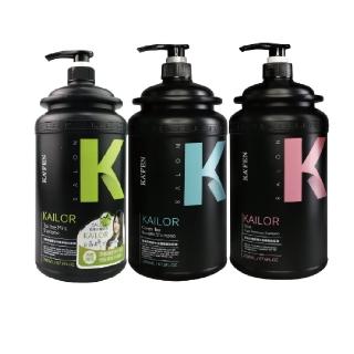 【KAFEN 卡氛】凱樂專業沙龍洗髮精/沐浴乳系列 2000ml(4入組大容量  超值重磅家庭號)