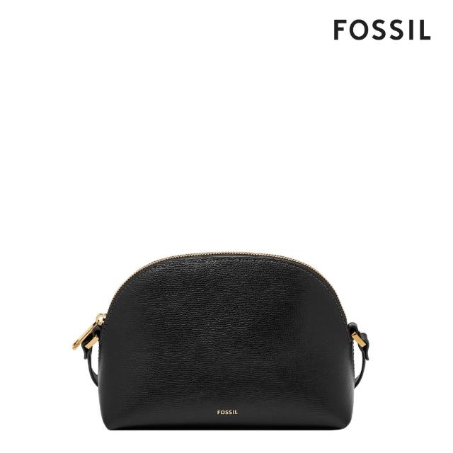 【FOSSIL】經典百搭真皮斜背包/水桶包 買1送1 送禮推薦 (多款任選)
