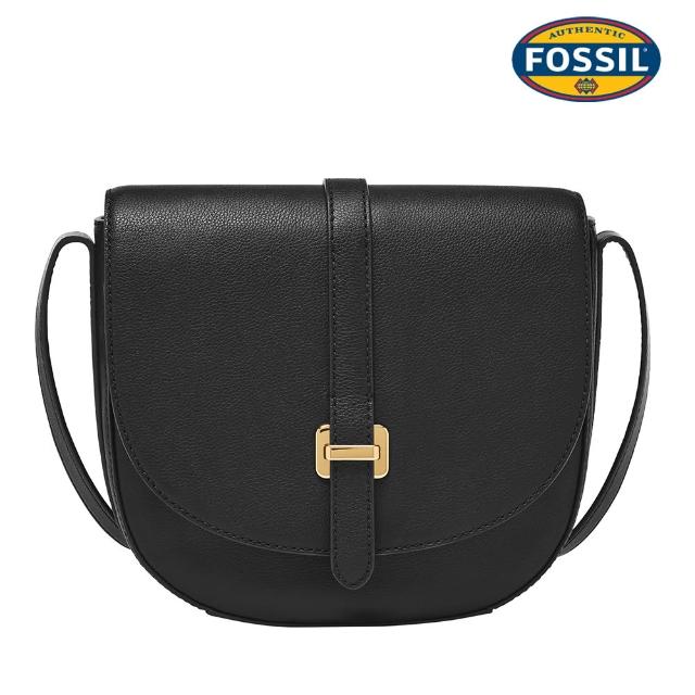 【FOSSIL】經典百搭真皮斜背包/水桶包 買1送1 送禮推薦 (多款任選)