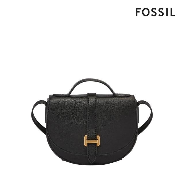 【FOSSIL】經典百搭真皮斜背包/水桶包 買1送1 送禮推薦 (多款任選)