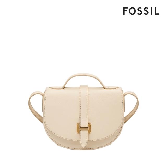 【FOSSIL】經典百搭真皮斜背包/水桶包 買1送1 送禮推薦 (多款任選)