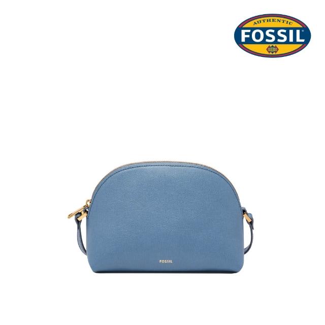【FOSSIL】經典百搭真皮斜背包/水桶包 買1送1 送禮推薦 (多款任選)