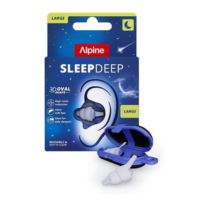 【ALPINE】SleepDeep 荷蘭進口 睡眠專用耳塞(無痛/隔音 全新公司貨)