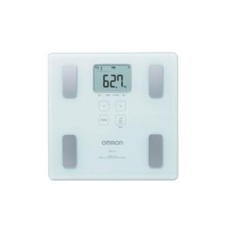 【OMRON 歐姆龍】電子體重計/體脂計  HBF-217  白色