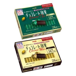 【Meiji 明治】巧克力效果CACAO黑巧克力 72%/86%(26枚盒裝*6盒/箱)