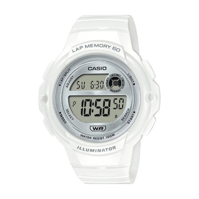 【CASIO 卡西歐】休閒運動電子錶(LWS-1200H)