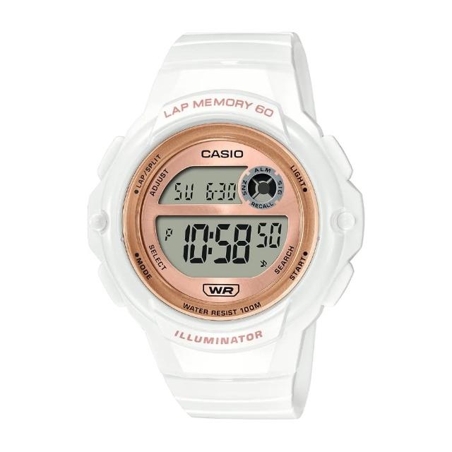 【CASIO 卡西歐】休閒運動電子錶(LWS-1200H)