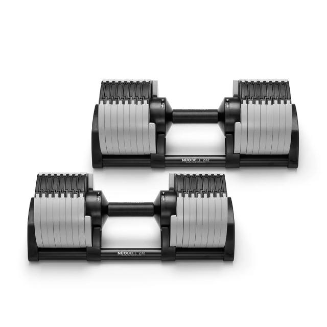【NUO】232可調式啞鈴32KG一對+MFB-110重訓椅組合(美國MensHealth推薦啞鈴)