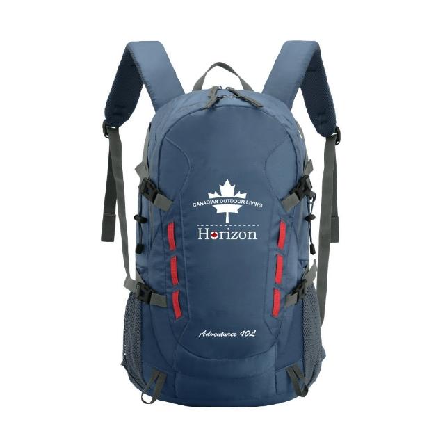 【Horizon 天際線】終極版 冒險家登山後背包 Adventurer 40L(腰扣、胸扣、防雨罩、側袋)