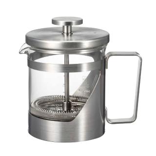 【HARIO官方直營】胖胖銀濾壓壺 300ml(THSV-2-HSV)