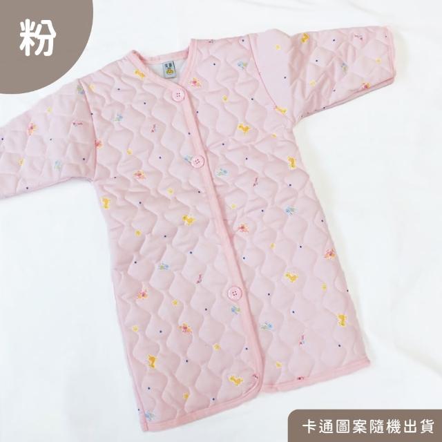【Oluna 歐露娜】雙園小童暖長袖睡袍 22號 寶寶睡袍 寶寶和服 寶寶防踢被 幼童睡袍 兒童睡袍