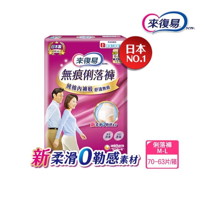 【來復易】成人褲型紙尿褲S-XXL 4箱組(防漏安心復健褲/輕薄活力褲/宛如內褲超薄褲/無痕俐落褲)