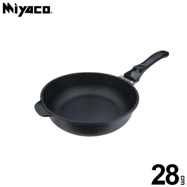 【米雅可】陶瓷不沾深型平底鍋 28cm 無蓋(台灣製造)