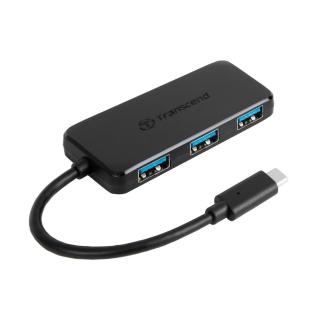 【Transcend 創見】極速Type C HUB 4埠集線器(TS-HUB2C 新舊包裝隨機出貨)