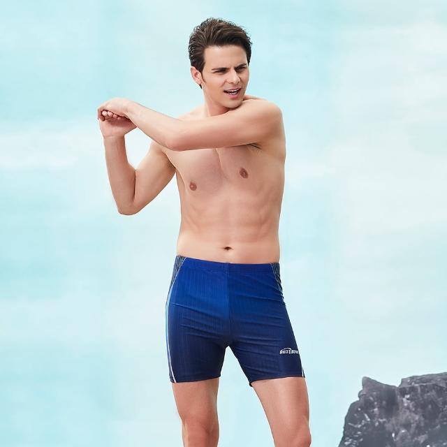 【Heatwave 熱浪】泳褲男性感五分褲平角防尷尬男士專業游泳衣(50365/M-3XL)