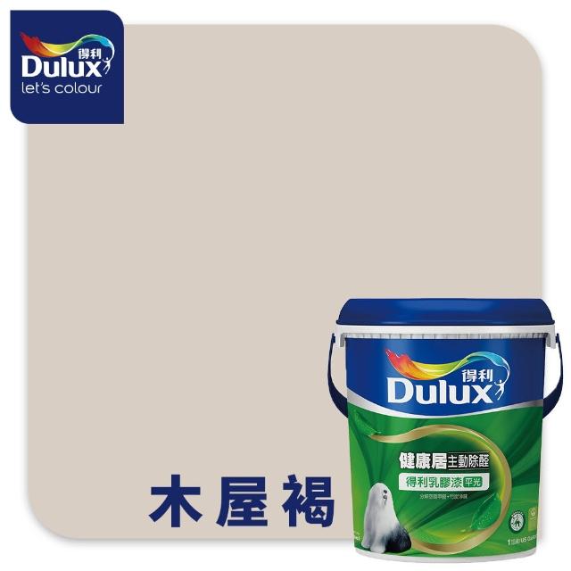 【得利】Dulux官方旗艦店★6坪 健康居乳膠漆+壁癌包組合(油漆 壁癌)