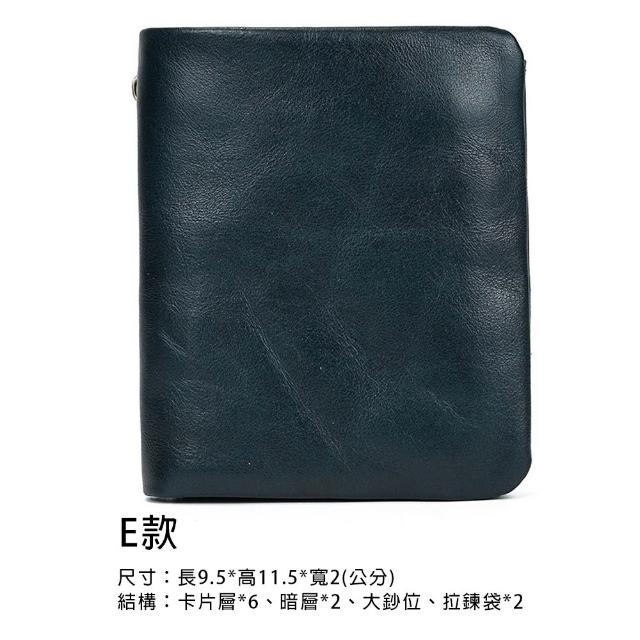 【MoonDy】男生錢包 錢包 牛皮 男用短夾 男用皮夾 極簡質感 短皮夾 零錢袋 男 錢