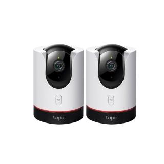 (兩入組)【TP-Link】Tapo C225 真2K 400萬畫素AI旋轉無線網路攝影機IP CAM(全彩夜視/哭聲偵測/支援512G)
