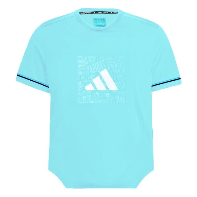 【adidas 愛迪達】兒童運動吸濕排汗短袖上衣(短T 小學 大童 透氣 快乾 涼感 彈性 親膚 休閒 室內體能 運動)