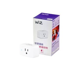 【Philips 飛利浦】Wi-Fi WiZ 智慧照明 智慧插座(PW05N)