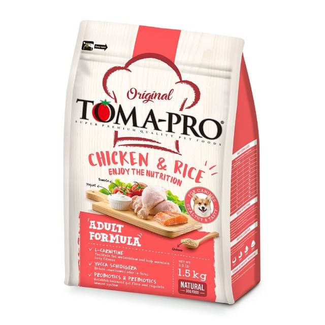 【TOMA-PRO 優格】經典系列 犬飼料 幼犬/成犬/高齡 1.5kg(狗糧、狗飼料、犬糧)