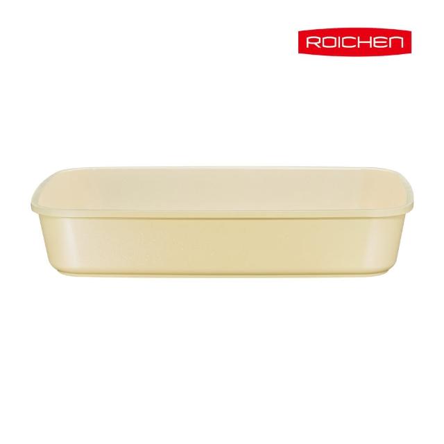【Roichen】韓國製 29cm方型煎烤鍋 不含把手 IH爐全火源適用 露營 輕量鍋陶瓷塗層不沾鍋