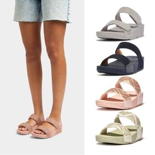 【FitFlop】經典亮粉/多彩亮片舒適雙帶涼鞋(多款)