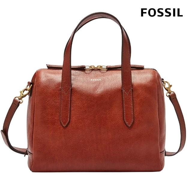 【FOSSIL】高質感人氣款真皮波士頓包/小方斜背包/兩用水餃包 (多款可選 單一價/)