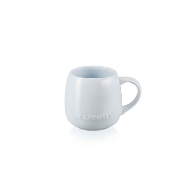 【Le Creuset】瓷器花蕾系列馬克杯320ml(湖水綠/晴空藍/花漾粉/肉豆蔻 4色選1)