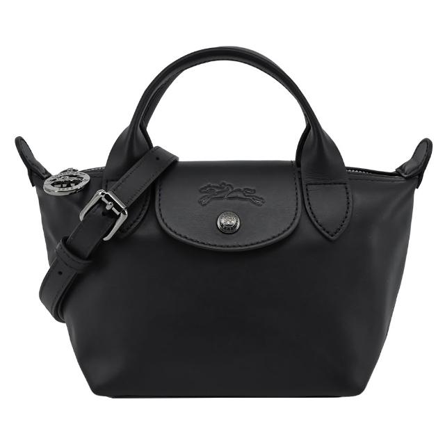【LONGCHAMP】LE PLIAGE XTRA系列牛皮手提/斜背兩用水餃包(迷你/多色選)