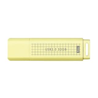 【TCELL 冠元】10入組-USB2.0 32GB 文具風隨身碟-奶油色