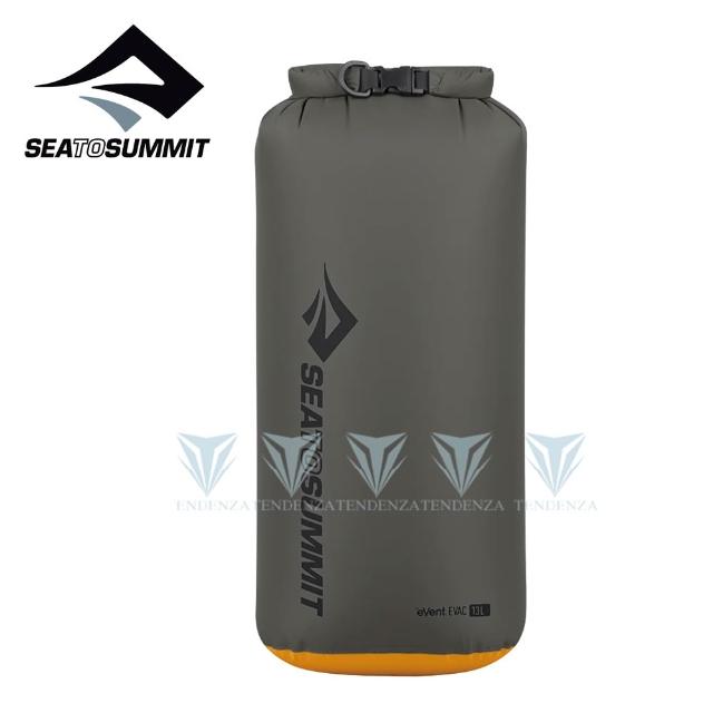 【SEA TO SUMMIT】70D eVac輕量可透氣防水袋-背環 13L(露營/登山/收納袋/防水/輕量)