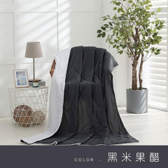 【ISHUR 伊舒爾】買1送1 玩色雙面冰凍涼被(涼感被/超密針織技術夏被/超滑順/多款選)