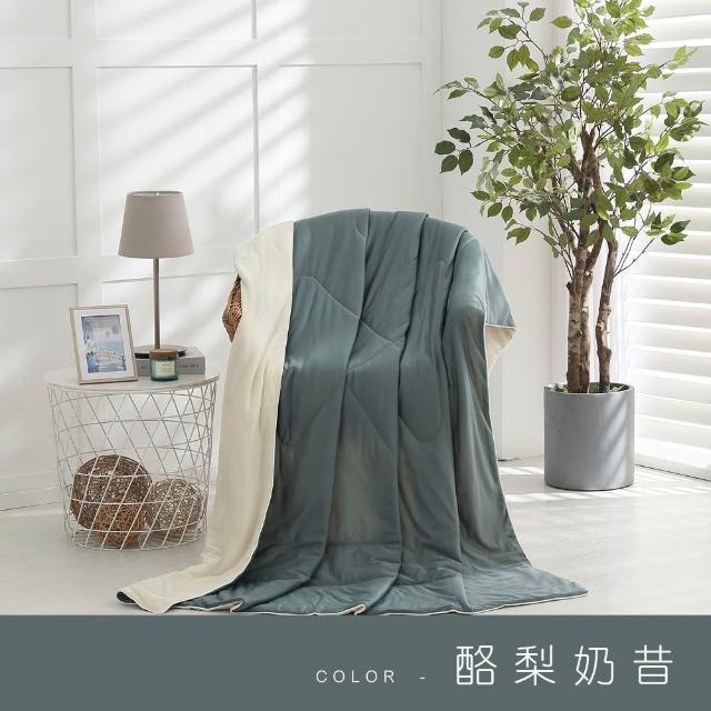 【ISHUR 伊舒爾】買1送1 玩色雙面冰凍涼被(涼感被/超密針織技術夏被/超滑順/多款選)