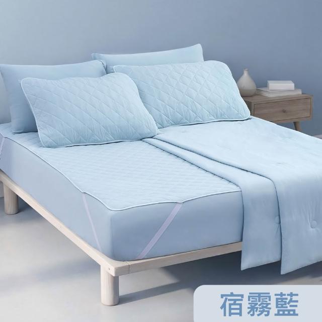 【Tonia Nicole 東妮寢飾】TopCool冰凍銀抗菌涼感系列(涼感墊/床包枕套組/涼被-任選均一價  涼感保潔墊)