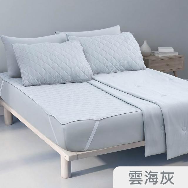 【Tonia Nicole 東妮寢飾】TopCool冰凍銀抗菌涼感系列(涼感墊/床包枕套組/涼被-任選均一價  涼感保潔墊)