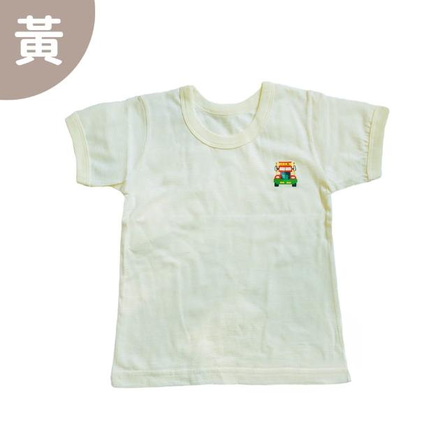 【Oluna 歐露娜】小三福 單棉短袖 32/34/36號 寶寶短袖 小孩短袖 兒童短袖 寶寶睡衣 居家服