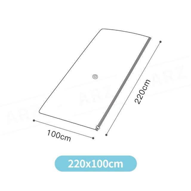 【ARZ】TAI LI 太力 立體加厚 乳膠床墊真空壓縮袋 特大200x100cm(6尺床內 宿舍床墊 海綿床墊 棉被收納袋)