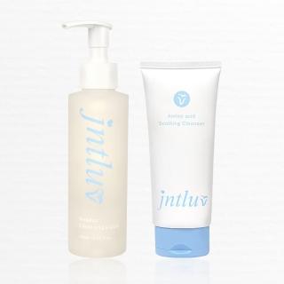 【Jntluv 肌茵之萃】胺基酸溫和洗臉卸妝組(100ml+150ml)