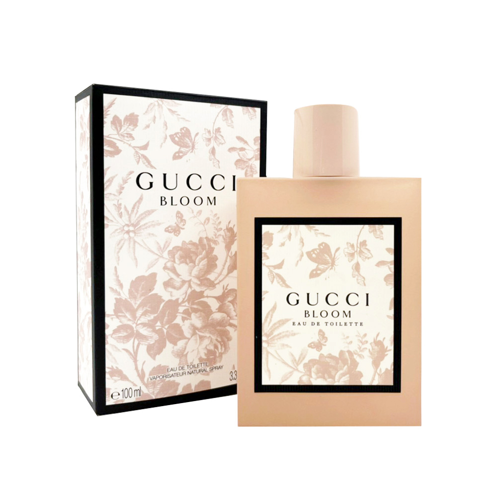 GUCCI 古馳】花悅女性香水套裝100ml+10ml(國際航空版.BLOOM 花悅女性淡