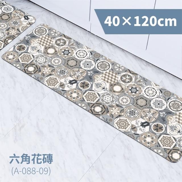 【FL生活＋】奈米硅藻土速乾防滑吸水地墊-加大款2入+特長款2入(雙衛廚房滿配加大組)