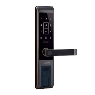 【WAFERLOCK 維夫拉克】L396五合一指紋辨識智慧電子鎖(藍牙近端App+指紋+卡片+密碼+鑰匙)
