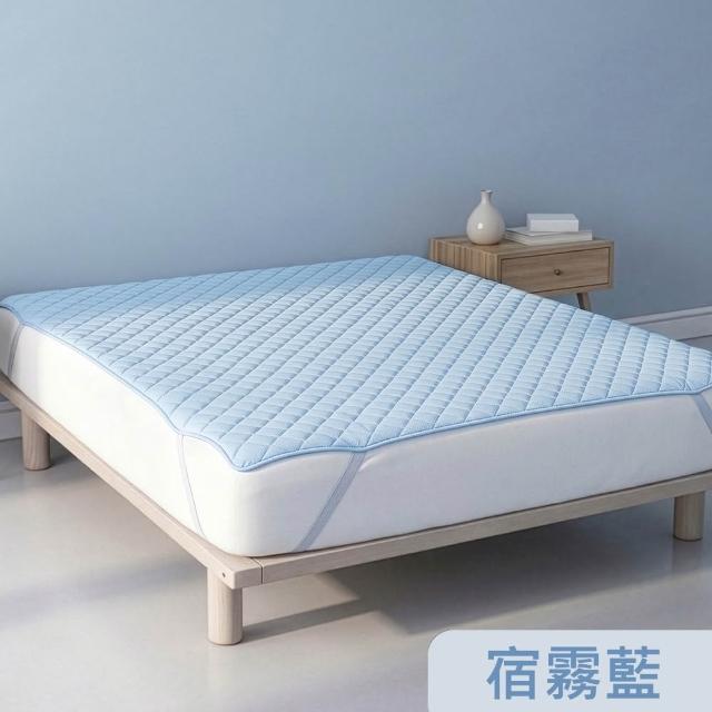 【Tonia Nicole 東妮寢飾】TopCool冰凍銀抗菌涼感墊/涼感保潔墊-八色任選(雙人)