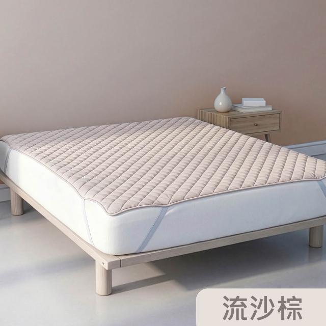 【Tonia Nicole 東妮寢飾】TopCool冰凍銀抗菌涼感墊/涼感保潔墊-八色任選(雙人)