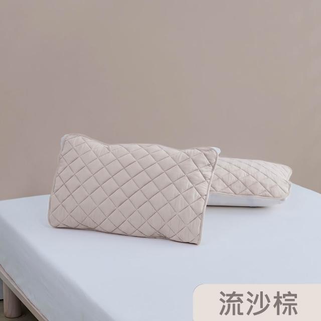【Tonia Nicole 東妮寢飾】TopCool冰凍銀抗菌涼感枕頭保潔墊2入(八色任選)